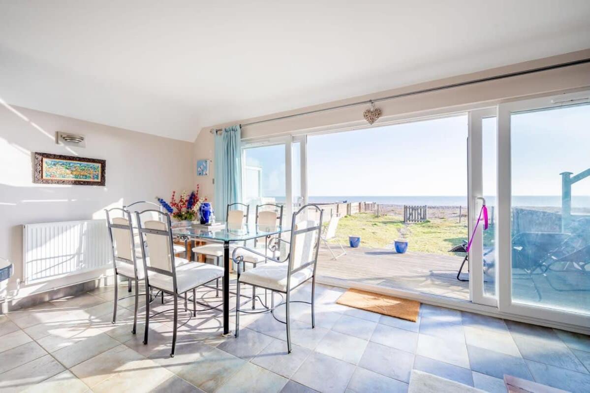 Вилла Family Haven By The Waves Direct Beach Access Певенси Экстерьер фото